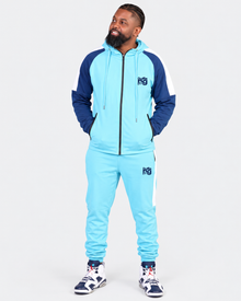 Duffle Bag Flex Tracksuit | Unisex | Blue & White — view 2