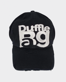 Distract & Distress | Bold Logo Trucker Hat | White Edition | By Duffle Bag Apparel — view 1