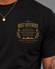 NAV Built Different Jeep Graphic Tee — view 3