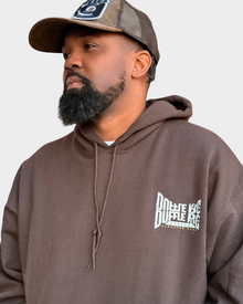 Chocolate NAV | Unisex Hoodie | By Duffle Bag — view 3