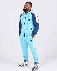 Duffle Bag Flex Tracksuit | Unisex | Blue & White — view 1
