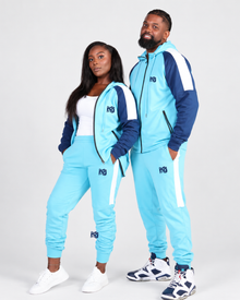 Duffle Bag Flex Tracksuit | Unisex | Blue & White — view 3