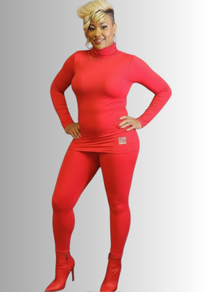 Heavy Love | Turtleneck Lounge Set | by Duffle Bag Apparel