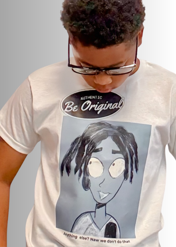 Authentic | Be Original Kids T-Shirt | By Kiyan