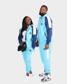 Duffle Bag Flex Tracksuit | Unisex | Blue & White — view 2