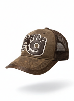 Chocolate Suede | Trucker Hat | By Duffle Bag Apparel