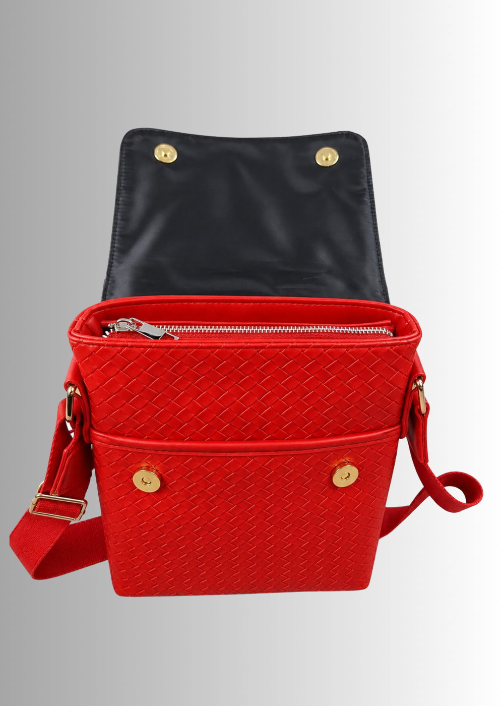 The #Red Press Crossbody 
