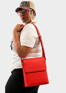 The Press Woven Crossbody Bag | Duffle Bag Apparel — view 2