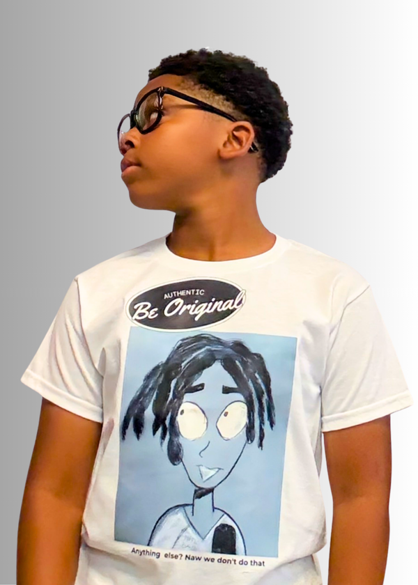 Authentic | Be Original Kids T-Shirt | By Kiyan