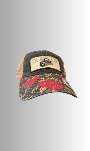 Distressed Ed | Rose Hat | By Duffle Bag
