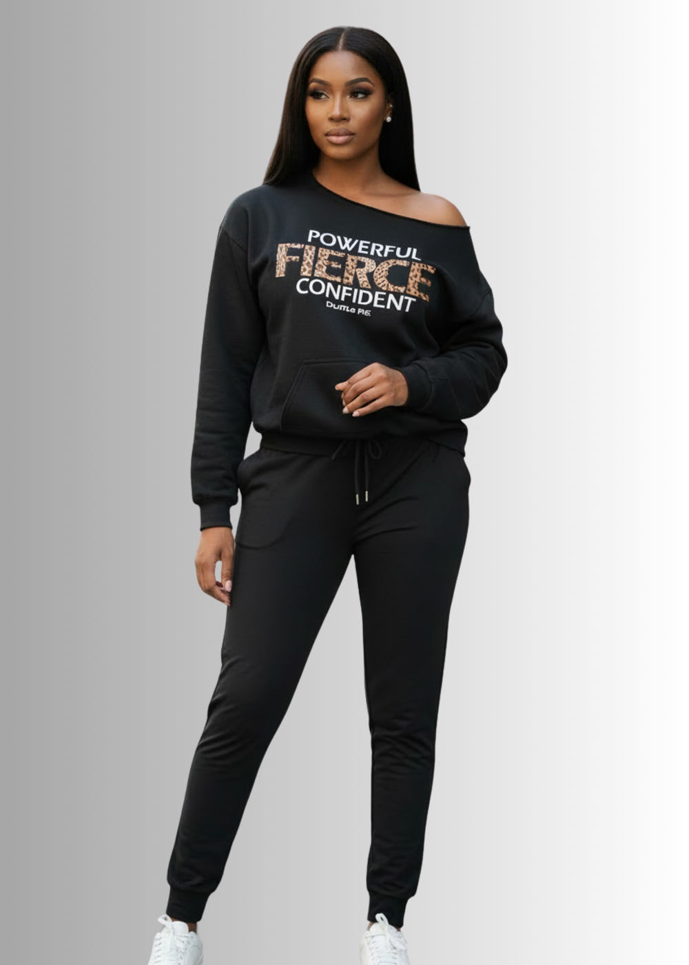 Perfect Fit Stretch Jogger Pants in lightweight stretch fabric with elastic waistband and ribbed cuffs for comfortable, stylish wear