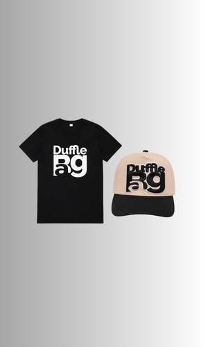 Duffle Bag Signature Tee + Trucker Hat Bundle