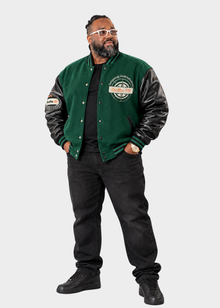 N.A.V. Heavyweight Varsity Jacket — Unisex — view 2