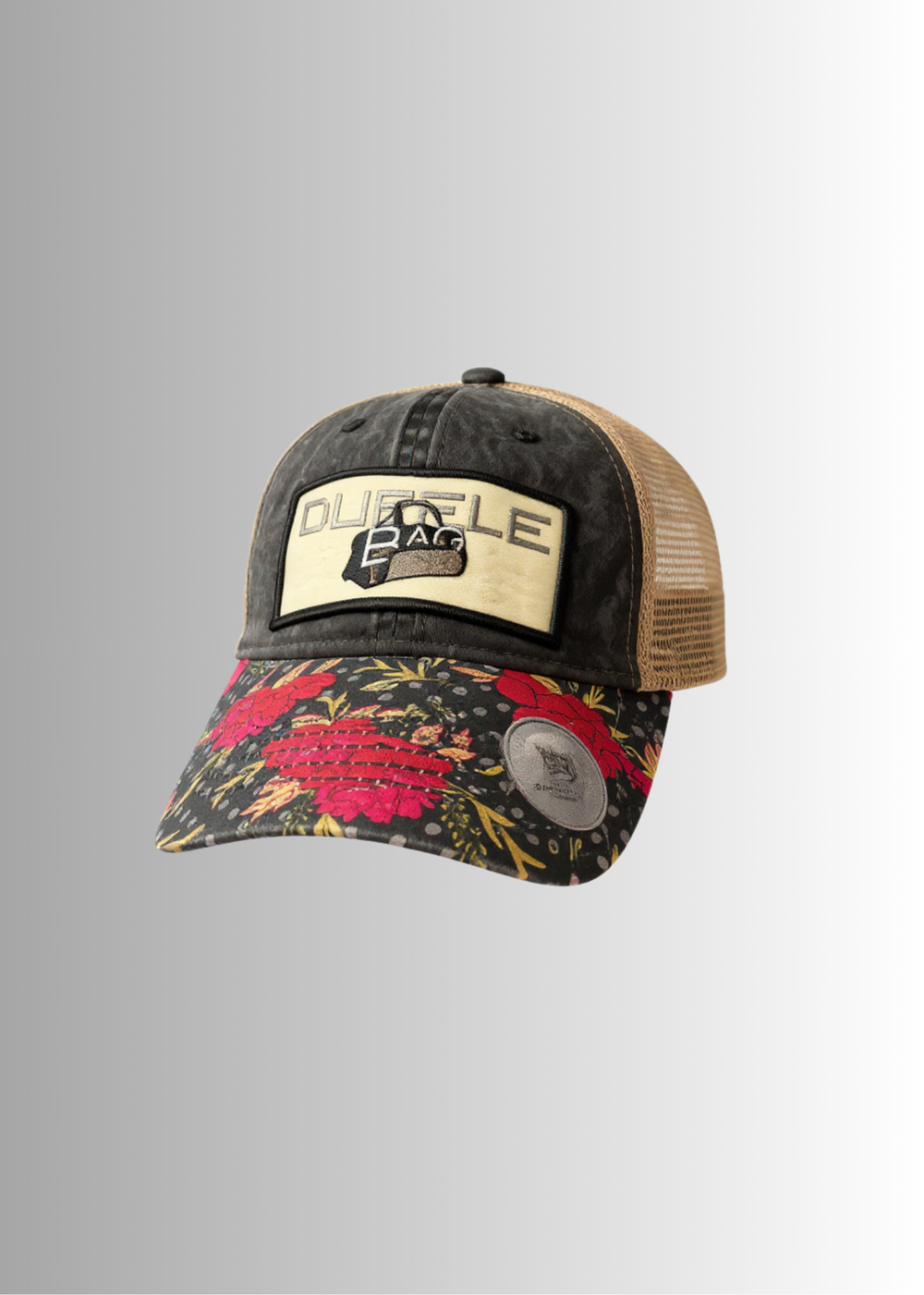 Distressed Ed | Rose Hat | By Duffle Bag