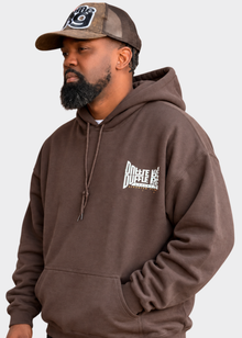 Chocolate NAV | Unisex Hoodie | By Duffle Bag — view 4