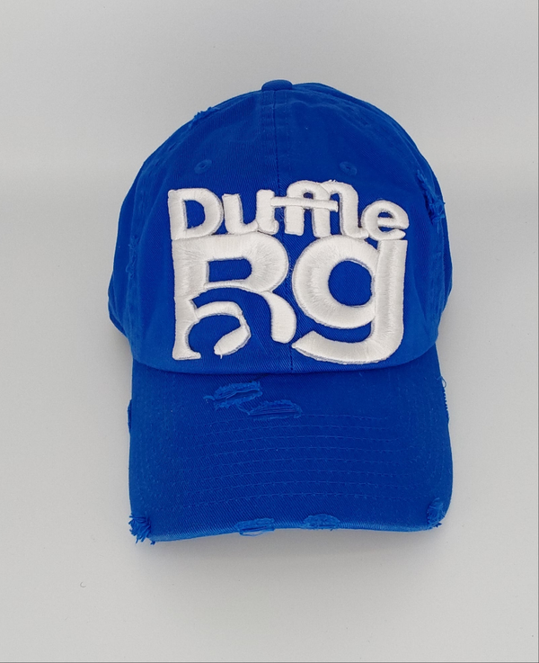 Distract & Distress Trucker Hat – Bold Logo White Edition