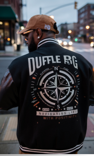 Varsity N.A.V | Heavyweight Jacket |  By Duffle Bag Apparel