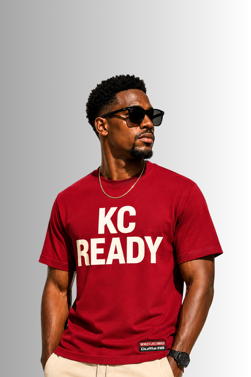 World Class KC Ready™ limited edition tee with bold KC READY graphic and World Class Energy badge