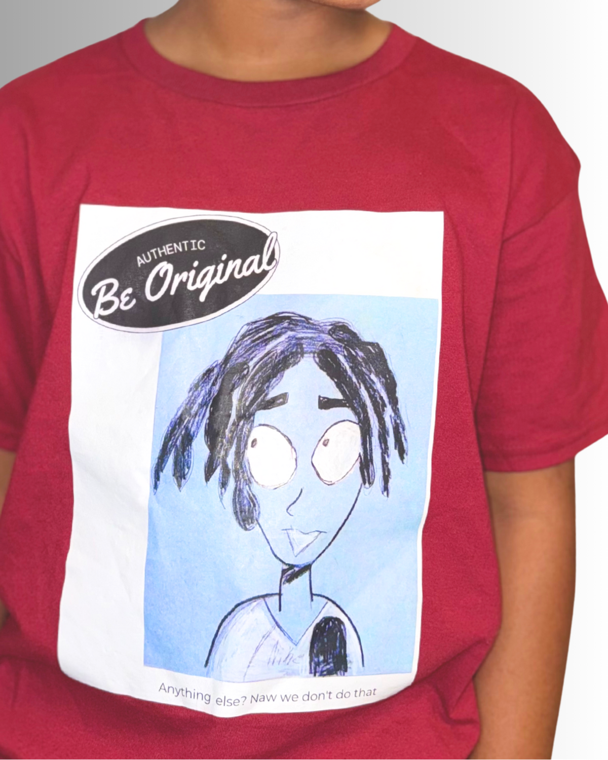 Authentic | Be Original Color Kids T-Shirt | By Kiyan