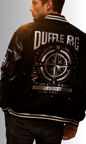 Varsity N.A.V | Heavyweight Jacket |  By Duffle Bag Apparel