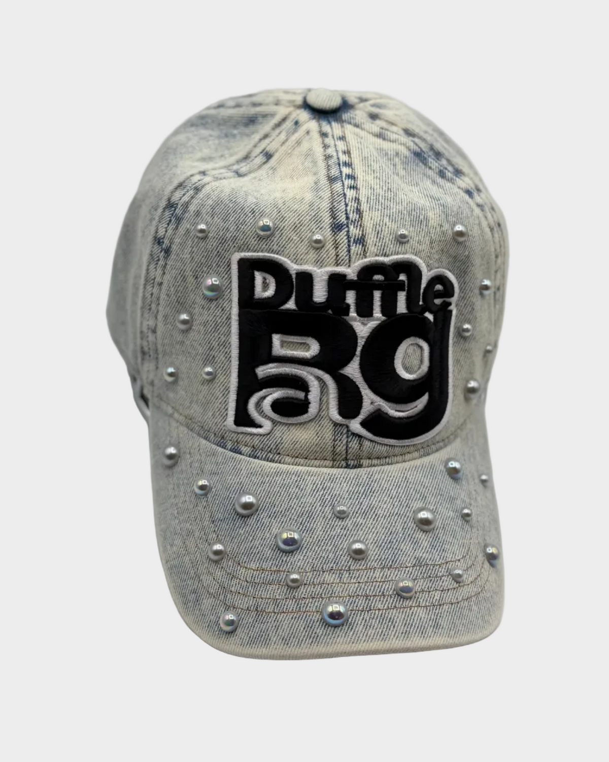 Pearl Pressure Denim | Trucker Hat | By Duffle Bag Apparel