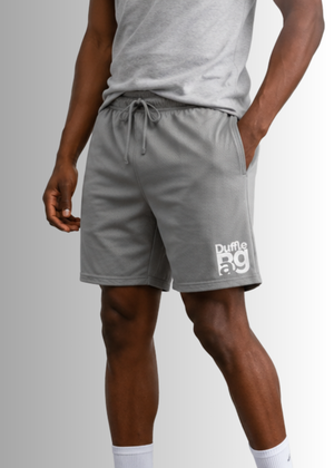 DUFFLE RUN Dri-Fit Shorts breathable moisture-wicking gym shorts with elastic waistband and pockets