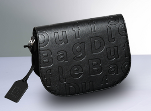 Black Sienna Luxe Logo Crossbody Bag