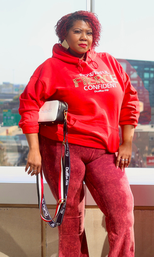 Fierce Red Hoodie By Duffle Bag Apparel