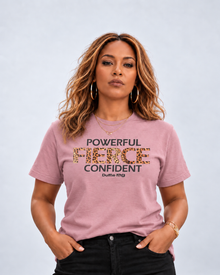 Fierce Leopard Empowerment Tee — view 7