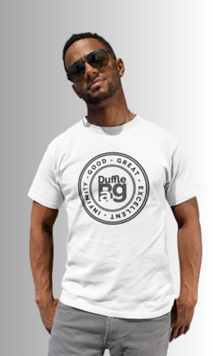 Good Signature Tee by Duffle Bag, classic-fit, 100% preshrunk cotton for comfort and style.