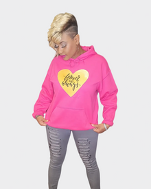 Forever & Always | Heart Hoodie | By Duffle Bag — view 2