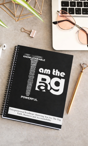 I AM THE BAG Workbook | Faith-Based Entrepreneur Workbook | Accountability Journal | Guided Business Planner