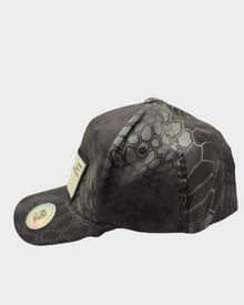 Black Python | Fitted Hat | By Duffle Bag — view 2