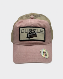 Pink Floral Trucker Hat | Duffle Bag Statement Hat — view 1