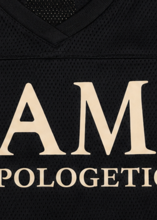 I AM. Unapologetic Mesh Crop Top