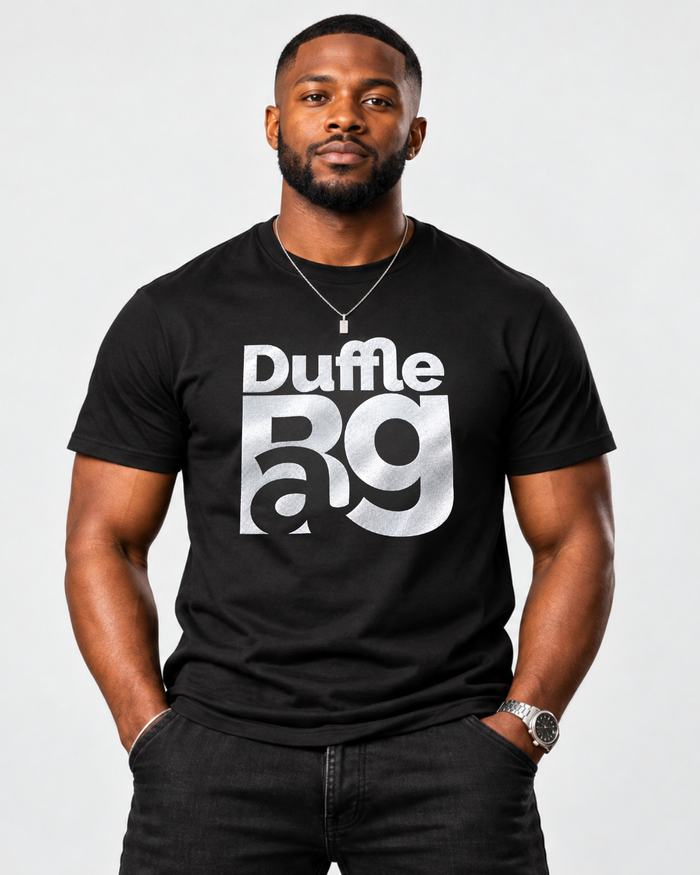 Duffle Bag Reflective Signature Tee — Unisex
