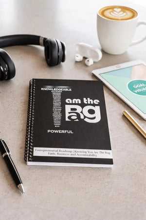 I AM THE BAG Workbook | Faith-Based Entrepreneur Workbook | Accountability Journal | Guided Business Planner