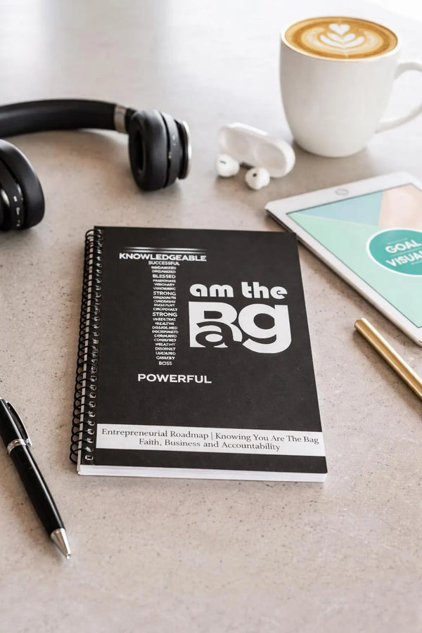 I AM THE BAG Workbook | Faith-Based Entrepreneur Workbook | Accountability Journal | Guided Business Planner