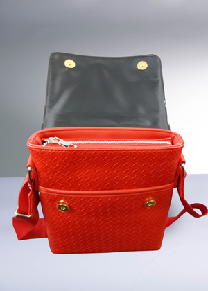 The Press Woven Crossbody