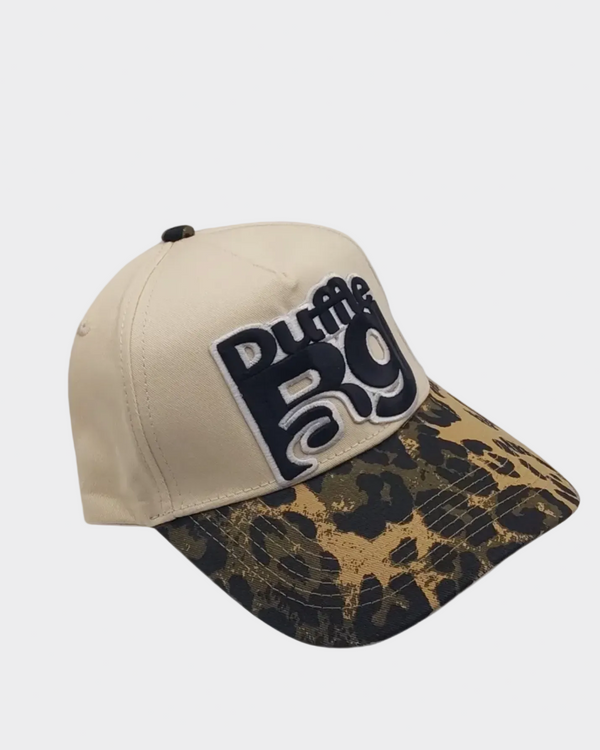 Cheetah and Cream | Trucker Hat | By Duffle Bag Apparel