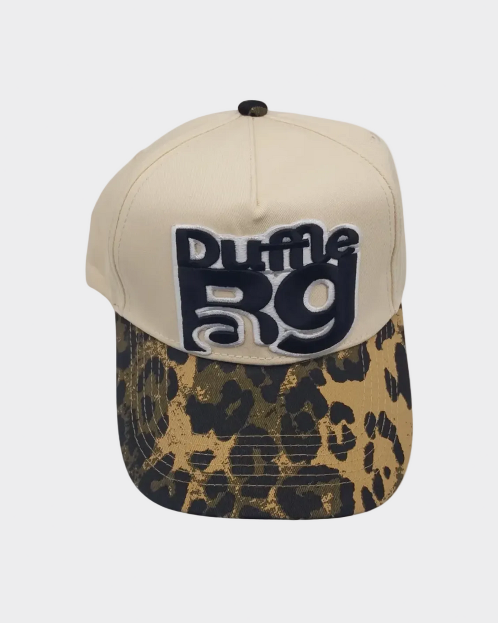 Cheetah and Cream | Trucker Hat | By Duffle Bag Apparel