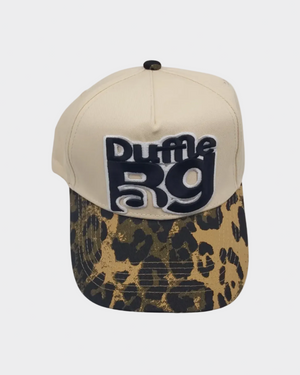 Cheetah and Cream | Trucker Hat | By Duffle Bag Apparel