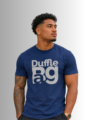 Unisex t-shirt with Duffle Bag Reflective Logo on chest in classic fit breathable fabric